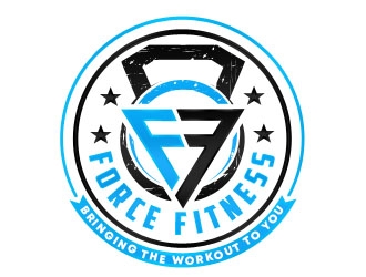 Force Fitness logo design by Benok