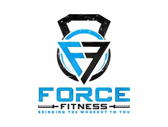 Force Fitness logo design by Benok