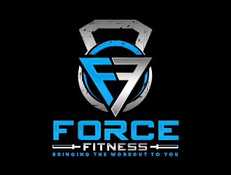 Force Fitness logo design by Benok
