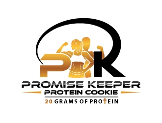 Promise Keeper protein cookie logo design by uttam