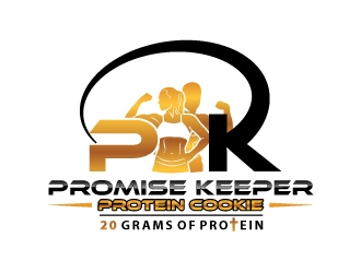 Promise Keeper protein cookie logo design by uttam