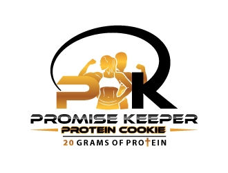 Promise Keeper protein cookie logo design by uttam