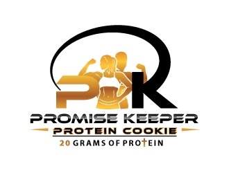 Promise Keeper protein cookie logo design by uttam