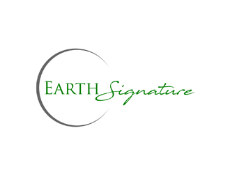 Earth Signature logo design by johana