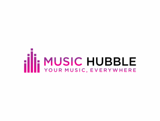 Music Hubble   - Slogan is Your Music, Everywhere logo design by Editor