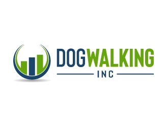 Dog Walking Inc logo design by akilis13