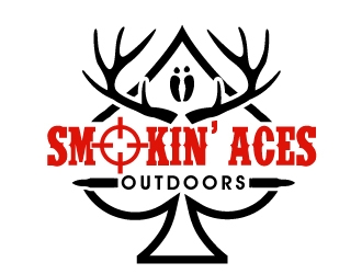 Smokin’ Aces Outdoors logo design by PMG