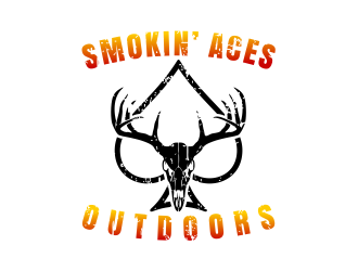 Smokin’ Aces Outdoors logo design by cintoko