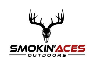 Smokin’ Aces Outdoors logo design by shravya