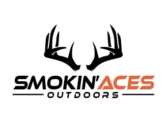 Smokin’ Aces Outdoors logo design by shravya