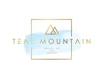 Teal Mountain logo design by REDCROW