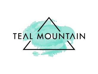 Teal Mountain logo design by maserik