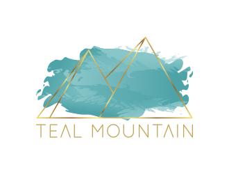 Teal Mountain logo design by pakNton