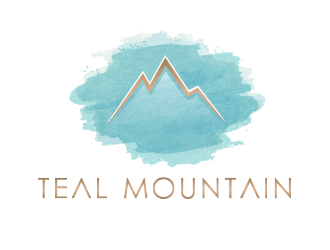 Teal Mountain logo design by BeDesign