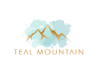 Teal Mountain logo design by pencilhand