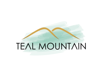 Teal Mountain logo design by done