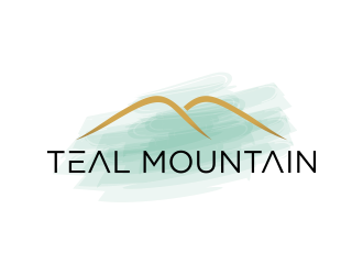 Teal Mountain logo design by done