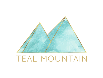Teal Mountain logo design by pakNton