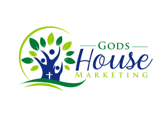 Gods House Marketing logo design by bloomgirrl