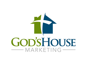 Gods House Marketing logo design by kunejo