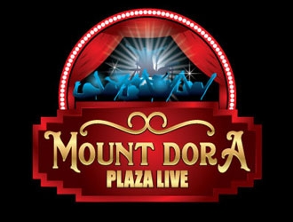 Mount Dora Plaza Live  logo design by logoguy