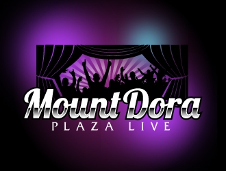 Mount Dora Plaza Live  logo design by ElonStark