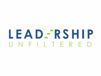 Leadership Unfiltered logo design by up2date