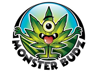 Monster Budz logo design by logoguy