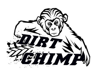 Dirt Chimp logo design by logoguy