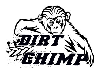 Dirt Chimp logo design by logoguy