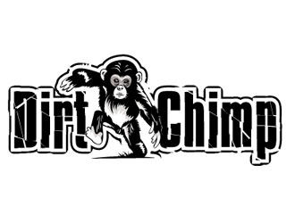 Dirt Chimp logo design by logoguy