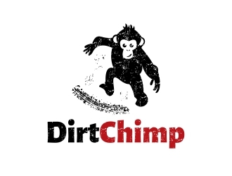 Dirt Chimp logo design by Mailla