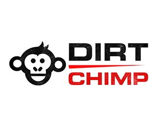 Dirt Chimp logo design by PrimalGraphics