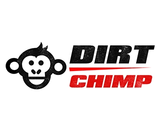 Dirt Chimp logo design by PrimalGraphics