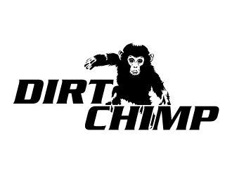 Dirt Chimp logo design by WRDY