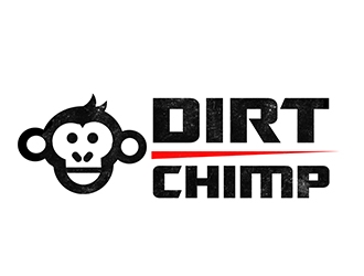 Dirt Chimp logo design by PrimalGraphics