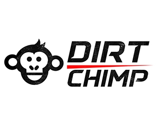 Dirt Chimp logo design by PrimalGraphics