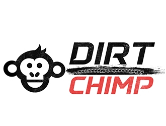 Dirt Chimp logo design by PrimalGraphics