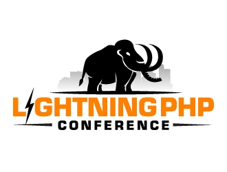 LIGHTNING PHP CONFERENCE logo design by ElonStark
