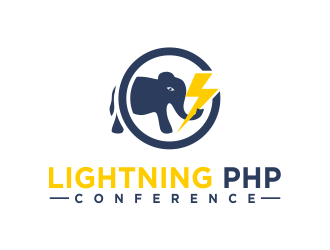LIGHTNING PHP CONFERENCE logo design by done