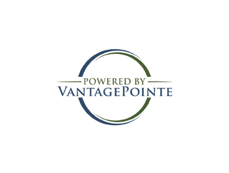 Powered by VantagePointe logo design by johana