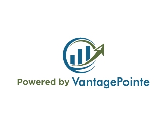 Powered by VantagePointe logo design by wongndeso