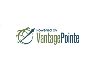 Powered by VantagePointe logo design by jaize