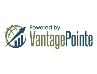 Powered by VantagePointe logo design by jaize