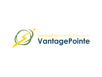 Powered by VantagePointe logo design by creator_studios