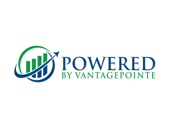 Powered by VantagePointe logo design by done