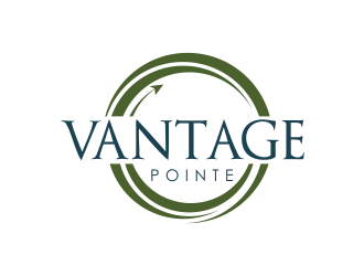 Powered by VantagePointe logo design by giphone