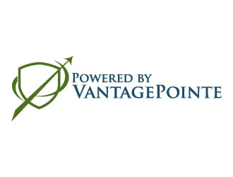 Powered by VantagePointe logo design by J0s3Ph