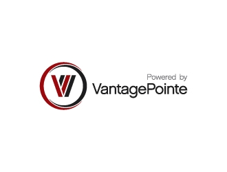 Powered by VantagePointe logo design by zakdesign700
