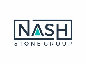 Nash Stone Group  logo design by Mahrein
